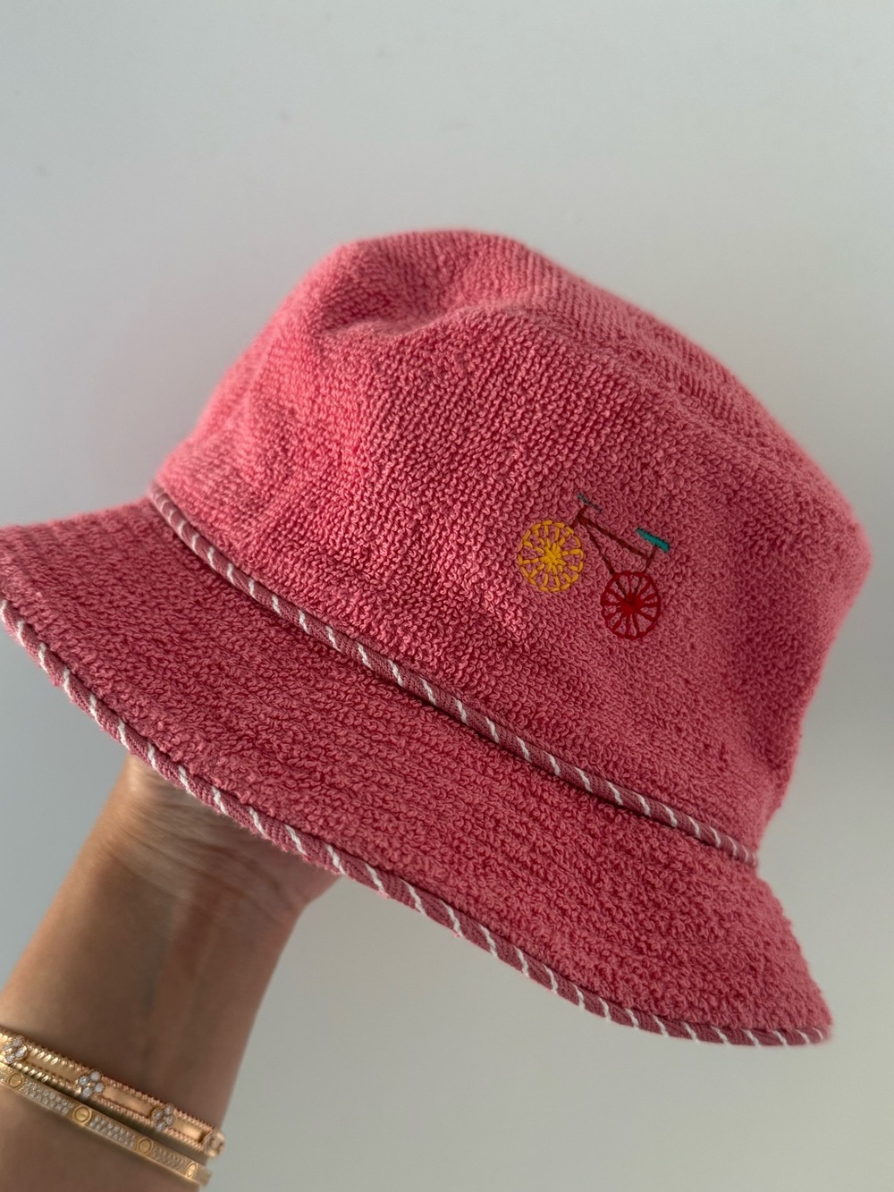 Hermes Les Cabanes bucket hat